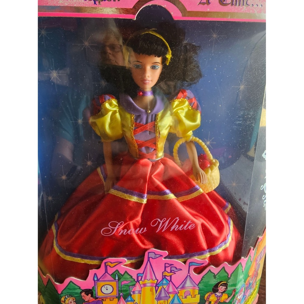Snow White Doll - Red & Yellow Princess Dress ❤️💛